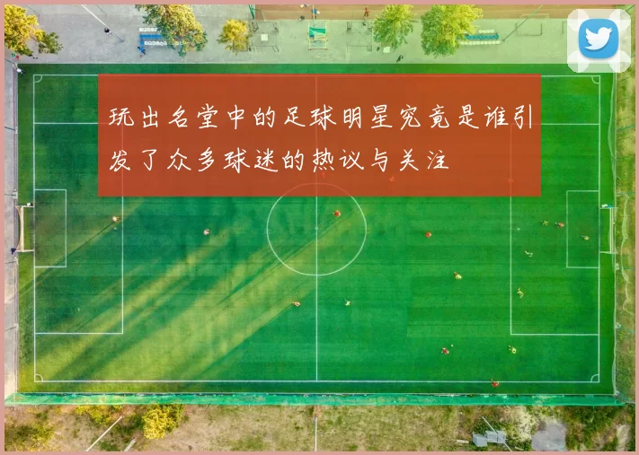 玩出名堂中的足球明星究竟是谁引发了众多球迷的热议与关注